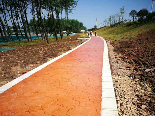 藝術(shù)壓模地坪